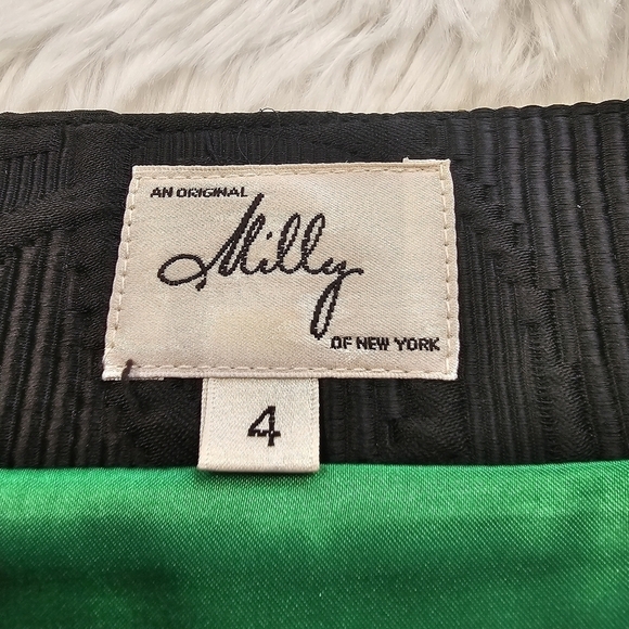 Milly New York size 4 bow brocade wrap cocktail dress - Picture 13 of 16